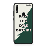 Thumbnail for Huawei P Smart Z Cold Outside θήκη από τη Smartfits με σχέδιο στο πίσω μέρος και μαύρο περίβλημα | Smartphone case with colorful back and black bezels by Smartfits