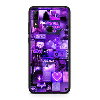 Thumbnail for Huawei P Smart Z Collage Stay Wild Θήκη Αγίου Βαλεντίνου από τη Smartfits με σχέδιο στο πίσω μέρος και μαύρο περίβλημα | Smartphone case with colorful back and black bezels by Smartfits