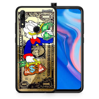 Thumbnail for Θήκη Huawei P Smart Z Duck Money από τη Smartfits με σχέδιο στο πίσω μέρος και μαύρο περίβλημα | Huawei P Smart Z Duck Money case with colorful back and black bezels