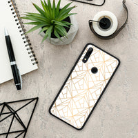 Thumbnail for Geometric Luxury White - Huawei P Smart Z case