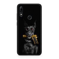 Thumbnail for Huawei P Smart Z Golden Gun Θήκη Αγίου Βαλεντίνου από τη Smartfits με σχέδιο στο πίσω μέρος και μαύρο περίβλημα | Smartphone case with colorful back and black bezels by Smartfits