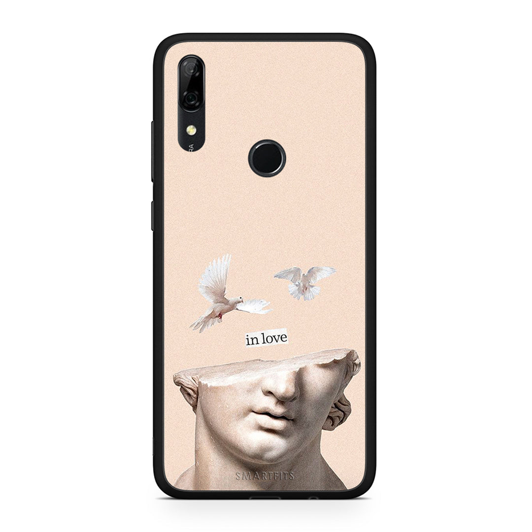 Huawei P Smart Z In Love θήκη από τη Smartfits με σχέδιο στο πίσω μέρος και μαύρο περίβλημα | Smartphone case with colorful back and black bezels by Smartfits