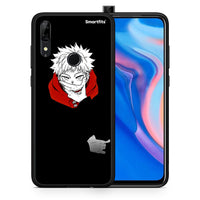 Thumbnail for Θήκη Huawei P Smart Z Itadori Anime από τη Smartfits με σχέδιο στο πίσω μέρος και μαύρο περίβλημα | Huawei P Smart Z Itadori Anime case with colorful back and black bezels