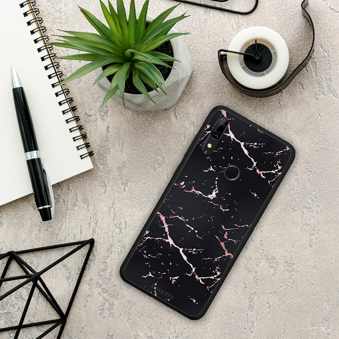 Marble Black Rosegold - Huawei P Smart Z case