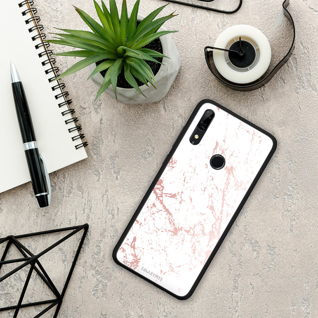 Marble Pink Splash - Huawei P Smart Z case