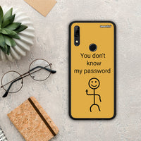 Thumbnail for My Password - Huawei P Smart Z case