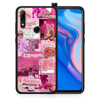 Thumbnail for Θήκη Αγίου Βαλεντίνου Huawei P Smart Z Pink Love από τη Smartfits με σχέδιο στο πίσω μέρος και μαύρο περίβλημα | Huawei P Smart Z Pink Love case with colorful back and black bezels