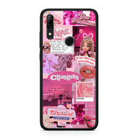 Thumbnail for Huawei P Smart Z Pink Love Θήκη Αγίου Βαλεντίνου από τη Smartfits με σχέδιο στο πίσω μέρος και μαύρο περίβλημα | Smartphone case with colorful back and black bezels by Smartfits