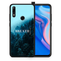 Thumbnail for Θήκη Huawei P Smart Z Breath Quote από τη Smartfits με σχέδιο στο πίσω μέρος και μαύρο περίβλημα | Huawei P Smart Z Breath Quote case with colorful back and black bezels