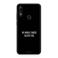 Thumbnail for Huawei P Smart Z Salute θήκη από τη Smartfits με σχέδιο στο πίσω μέρος και μαύρο περίβλημα | Smartphone case with colorful back and black bezels by Smartfits