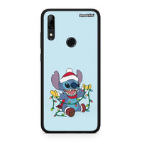 Thumbnail for Huawei P Smart Z Santa Stich θήκη από τη Smartfits με σχέδιο στο πίσω μέρος και μαύρο περίβλημα | Smartphone case with colorful back and black bezels by Smartfits