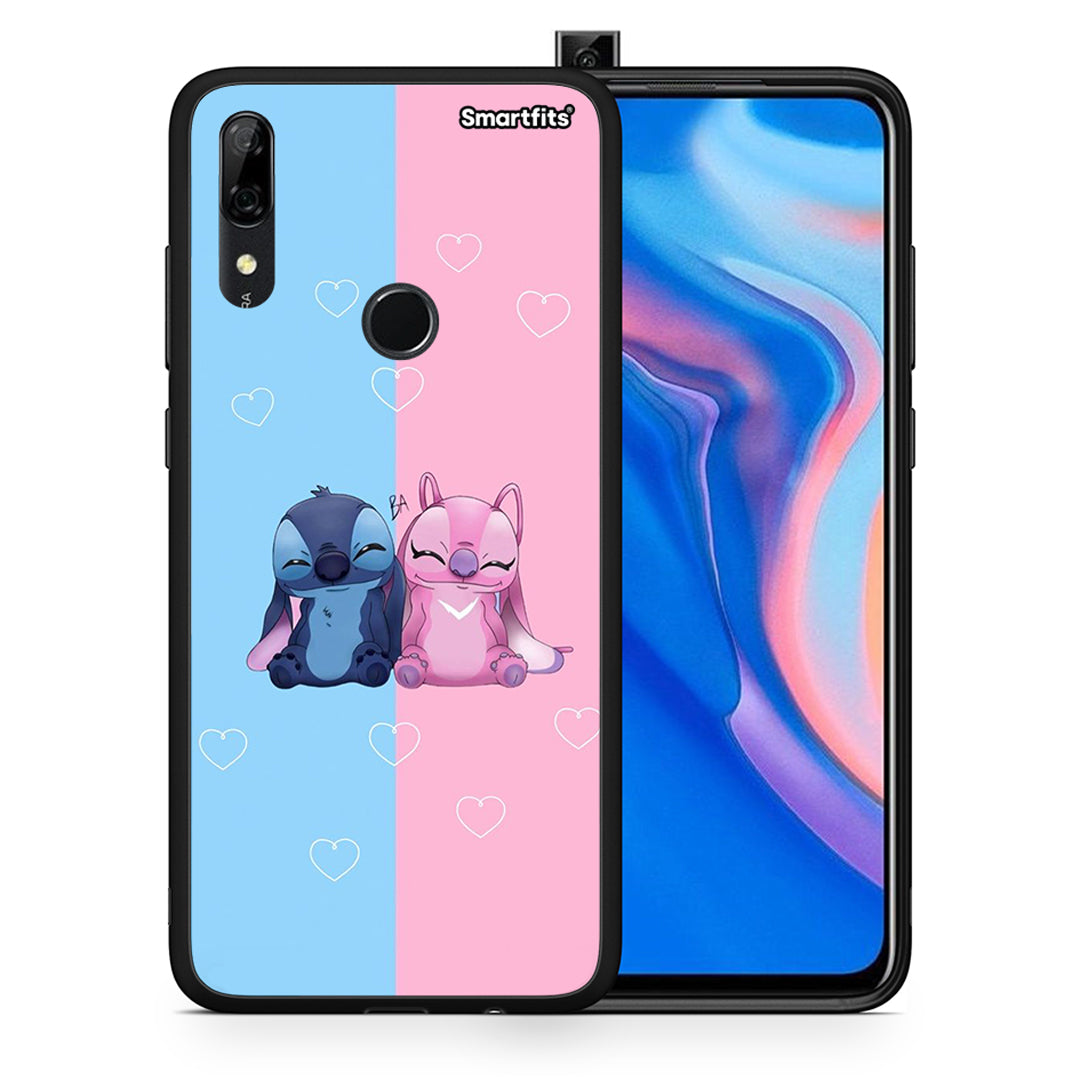 Θήκη Huawei P Smart Z Stitch And Angel από τη Smartfits με σχέδιο στο πίσω μέρος και μαύρο περίβλημα | Huawei P Smart Z Stitch And Angel case with colorful back and black bezels