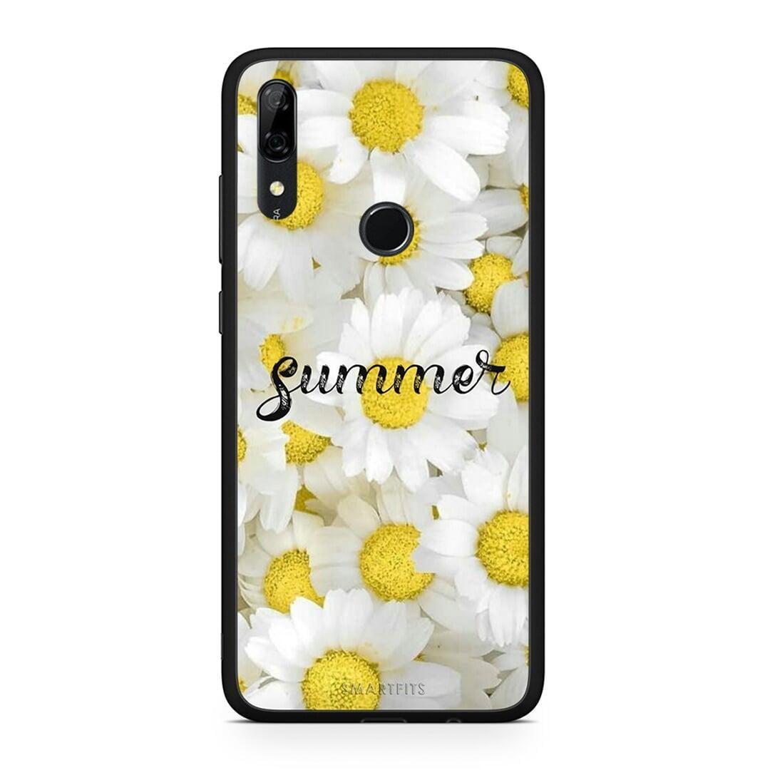 Huawei P Smart Z Summer Daisies Θήκη από τη Smartfits με σχέδιο στο πίσω μέρος και μαύρο περίβλημα | Smartphone case with colorful back and black bezels by Smartfits