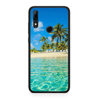 Thumbnail for Huawei P Smart Z Tropical Vibes Θήκη από τη Smartfits με σχέδιο στο πίσω μέρος και μαύρο περίβλημα | Smartphone case with colorful back and black bezels by Smartfits