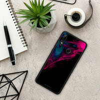 Thumbnail for Watercolor Pink Black - Huawei P Smart Z case