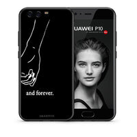 Thumbnail for Θήκη Αγίου Βαλεντίνου Huawei P10 Lite Always & Forever 2 από τη Smartfits με σχέδιο στο πίσω μέρος και μαύρο περίβλημα | Huawei P10 Lite Always & Forever 2 case with colorful back and black bezels