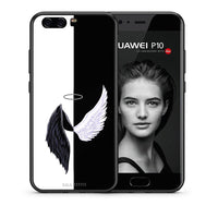 Thumbnail for Θήκη Huawei P10 Lite Angels Demons από τη Smartfits με σχέδιο στο πίσω μέρος και μαύρο περίβλημα | Huawei P10 Lite Angels Demons case with colorful back and black bezels
