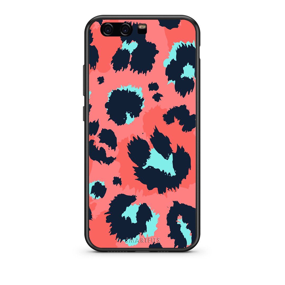 22 - huawei p10 Pink Leopard Animal case, cover, bumper