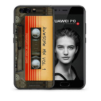 Thumbnail for Θήκη Huawei P10 Lite Awesome Mix από τη Smartfits με σχέδιο στο πίσω μέρος και μαύρο περίβλημα | Huawei P10 Lite Awesome Mix case with colorful back and black bezels