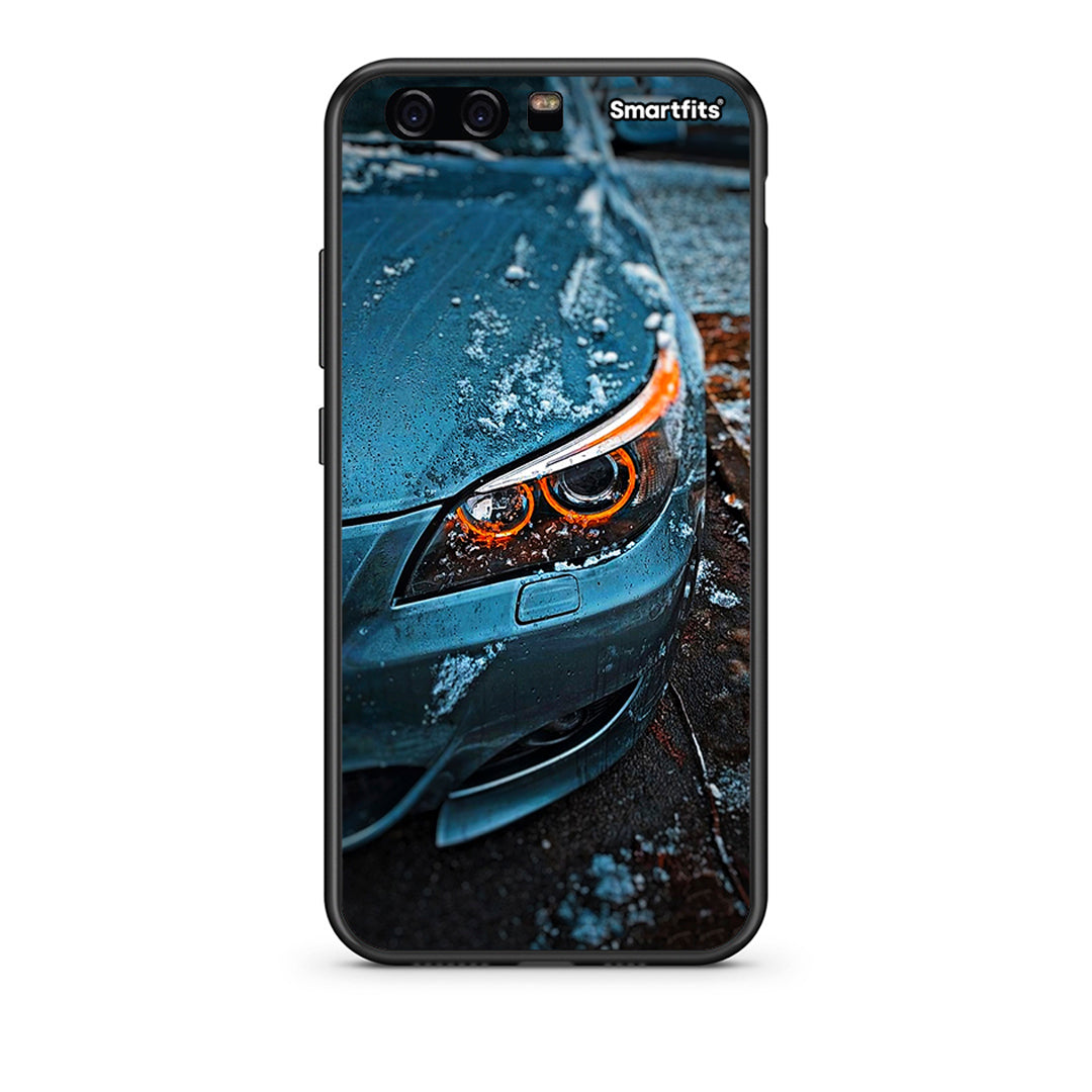 Huawei P10 Lite Bmw E60 Θήκη από τη Smartfits με σχέδιο στο πίσω μέρος και μαύρο περίβλημα | Smartphone case with colorful back and black bezels by Smartfits