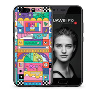 Thumbnail for Θήκη Huawei P10 Lite Bubbles Soap από τη Smartfits με σχέδιο στο πίσω μέρος και μαύρο περίβλημα | Huawei P10 Lite Bubbles Soap case with colorful back and black bezels