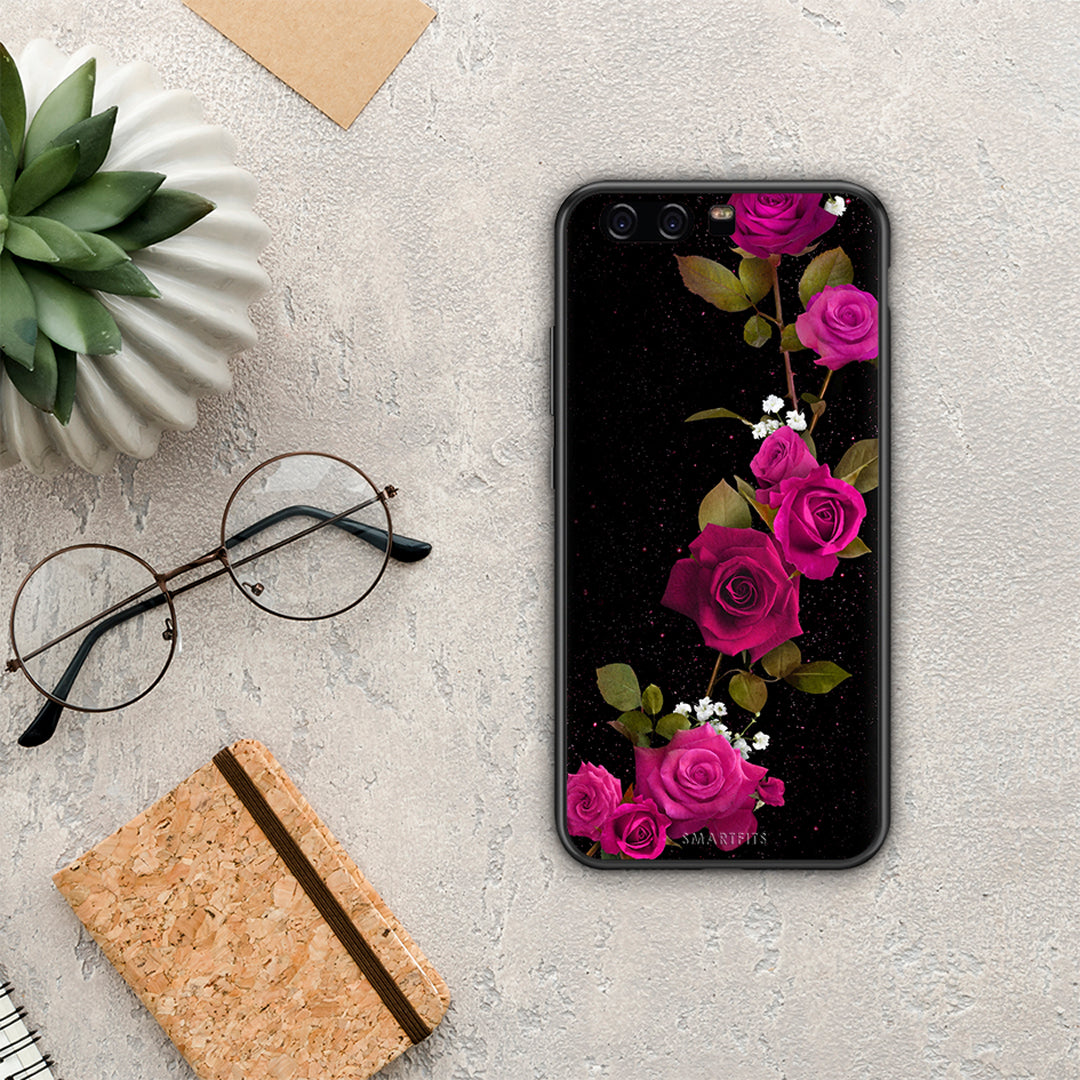 Flower Red Roses - Huawei P10 case