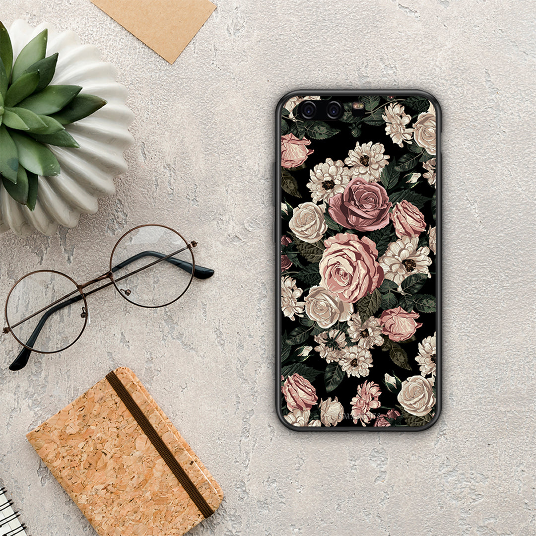 Flower Wild Roses - Huawei P10 case 