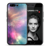 Thumbnail for Θήκη Huawei P10 Rainbow Galaxy από τη Smartfits με σχέδιο στο πίσω μέρος και μαύρο περίβλημα | Huawei P10 Rainbow Galaxy case with colorful back and black bezels