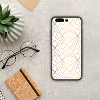 Thumbnail for Geometric Luxury White - Huawei P10 case