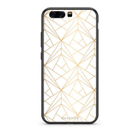 Thumbnail for 111 - huawei p10 Luxury White Geometric case, cover, bumper