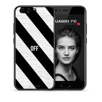 Thumbnail for Θήκη Huawei P10 Get Off από τη Smartfits με σχέδιο στο πίσω μέρος και μαύρο περίβλημα | Huawei P10 Get Off case with colorful back and black bezels