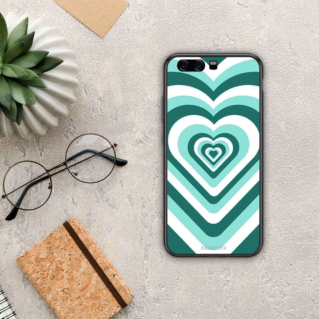 Green Hearts - Huawei P10 case