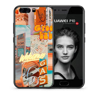Thumbnail for Θήκη Αγίου Βαλεντίνου Huawei P10 Lite Groovy Babe από τη Smartfits με σχέδιο στο πίσω μέρος και μαύρο περίβλημα | Huawei P10 Lite Groovy Babe case with colorful back and black bezels