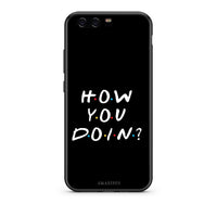 Thumbnail for Huawei P10 Lite How You Doin θήκη από τη Smartfits με σχέδιο στο πίσω μέρος και μαύρο περίβλημα | Smartphone case with colorful back and black bezels by Smartfits