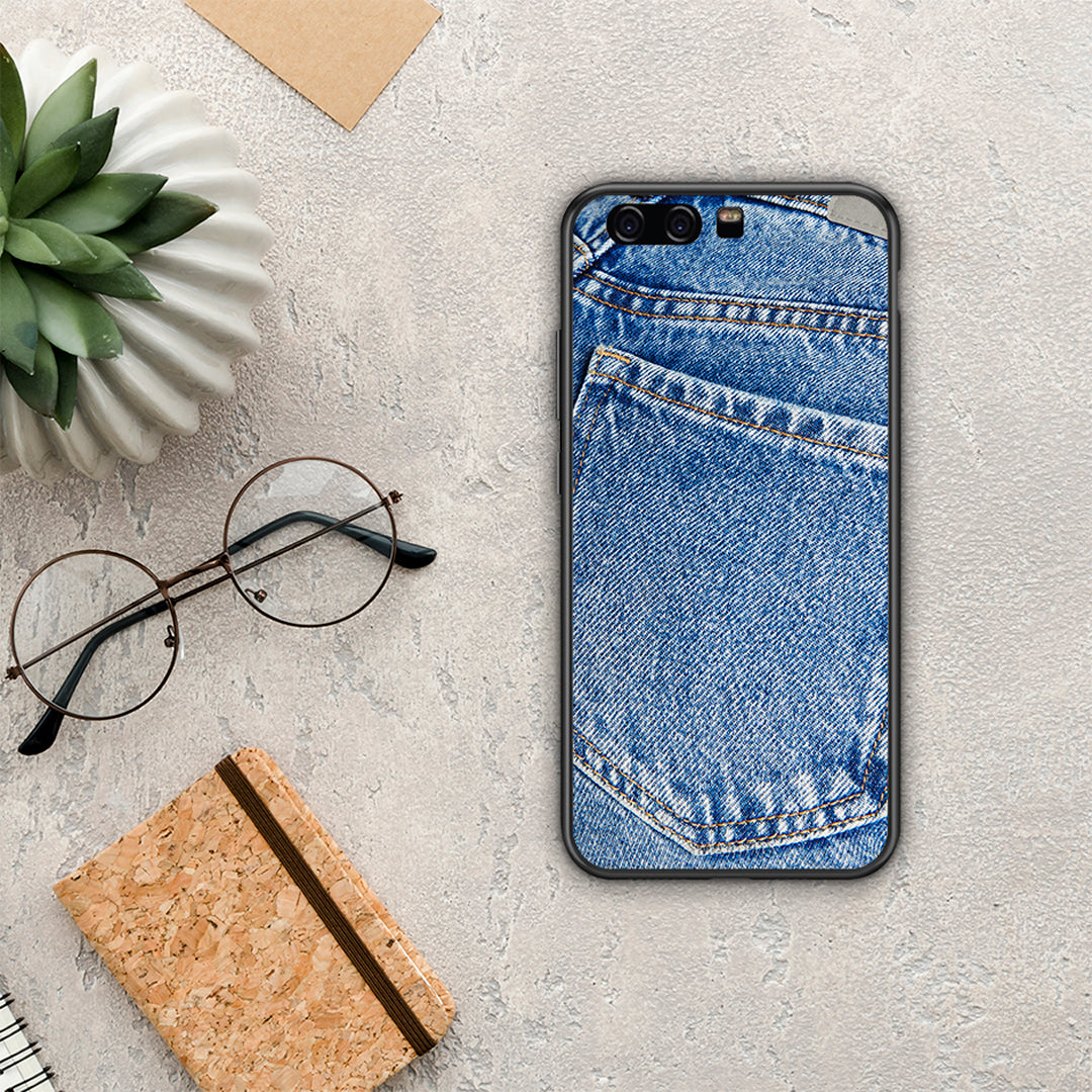 Jeans Pocket - Huawei P10 Lite θήκη