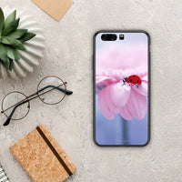 Thumbnail for Ladybug Flower - Huawei P10 Lite θήκη