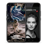 Thumbnail for Θήκη Huawei P10 Lite More Space από τη Smartfits με σχέδιο στο πίσω μέρος και μαύρο περίβλημα | Huawei P10 Lite More Space case with colorful back and black bezels