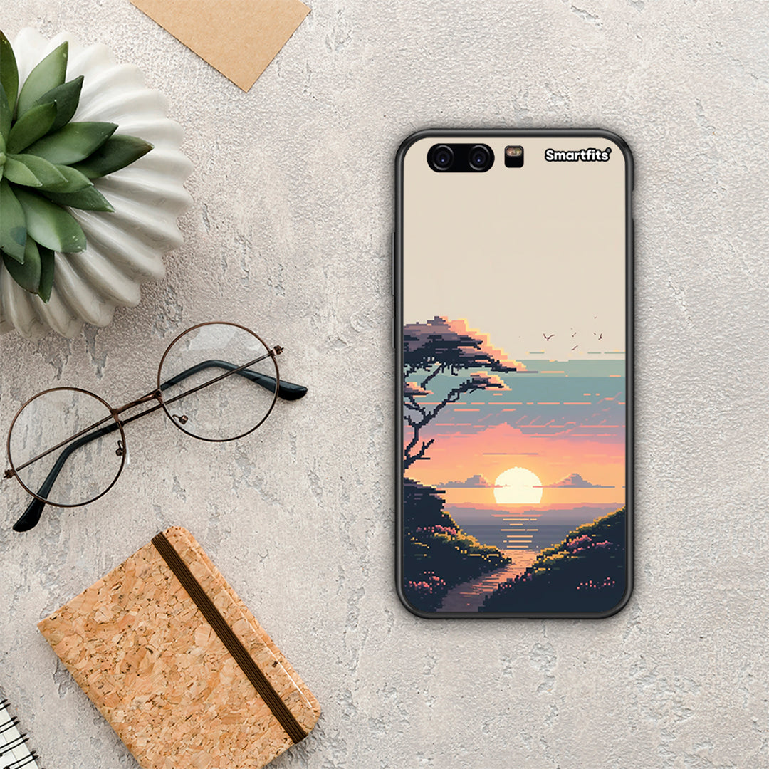 Pixel Sunset - Huawei P10 Lite θήκη