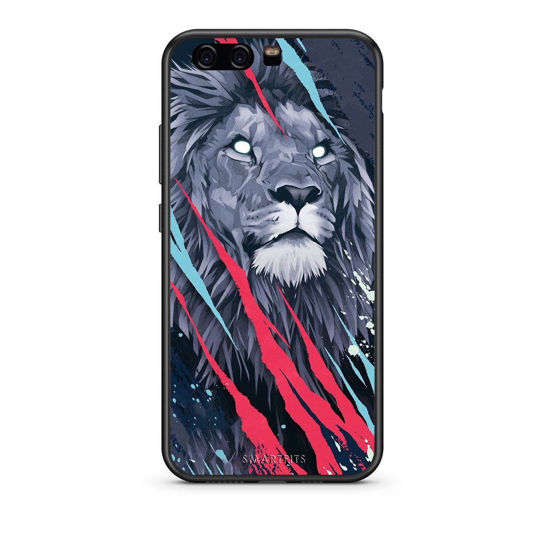 4 - huawei p10 Lion Designer PopArt case, cover, bumper