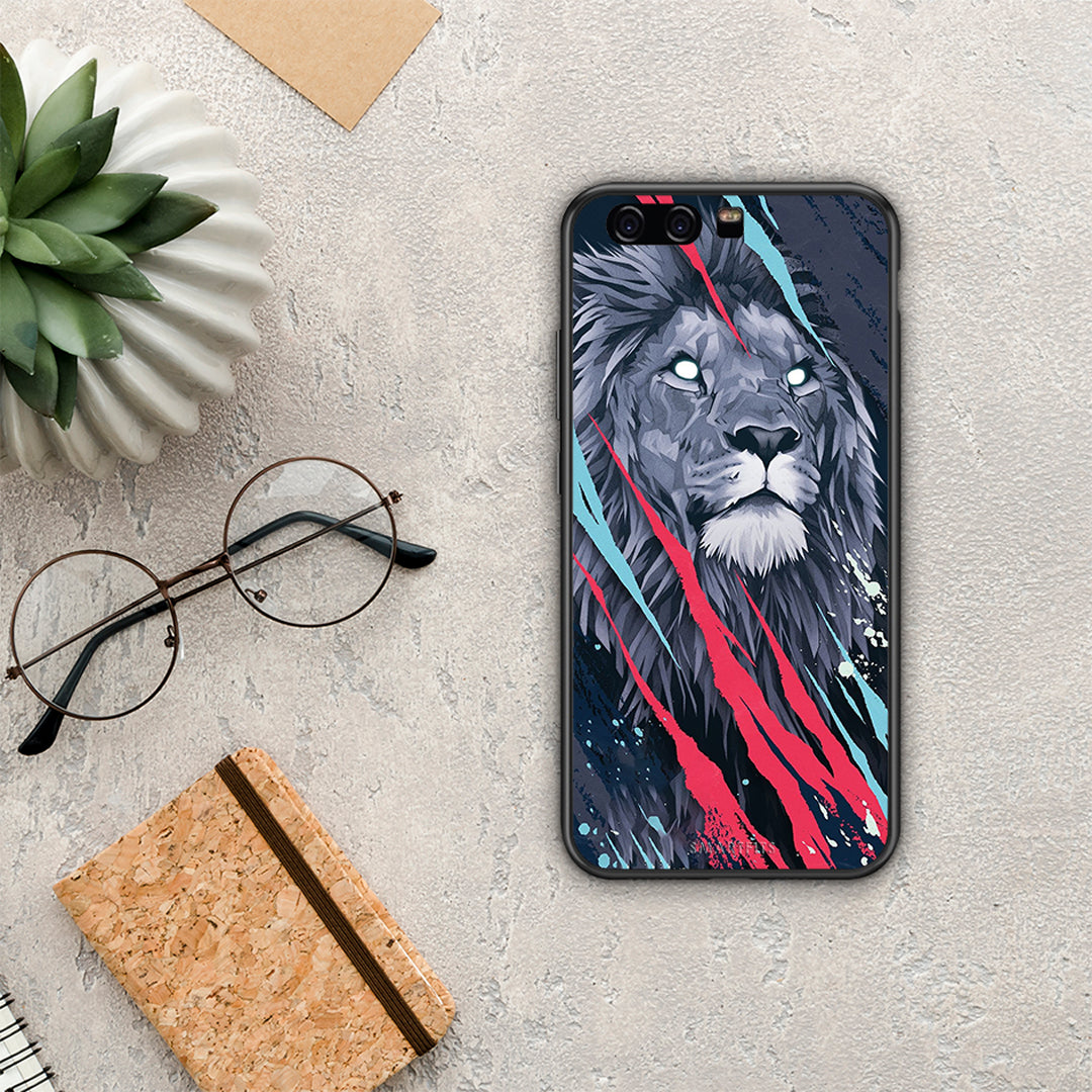 PopArt Lion Designer - Huawei P10 case
