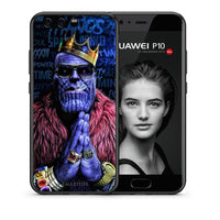 Thumbnail for Θήκη Huawei P10 Thanos PopArt από τη Smartfits με σχέδιο στο πίσω μέρος και μαύρο περίβλημα | Huawei P10 Thanos PopArt case with colorful back and black bezels