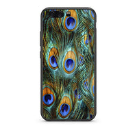 Thumbnail for huawei p10 Real Peacock Feathers θήκη από τη Smartfits με σχέδιο στο πίσω μέρος και μαύρο περίβλημα | Smartphone case with colorful back and black bezels by Smartfits