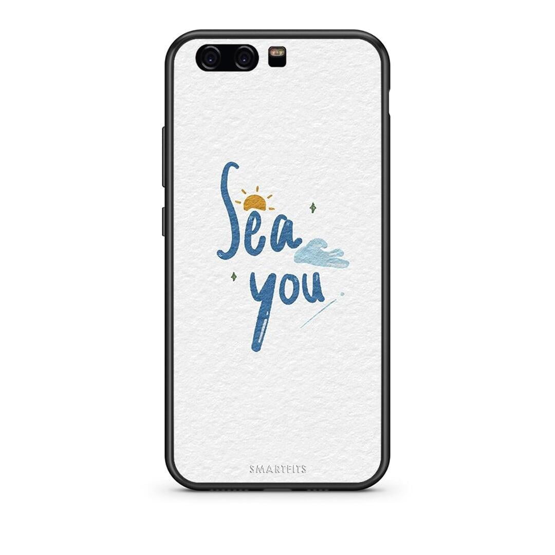 Huawei P10 Lite Sea You Θήκη από τη Smartfits με σχέδιο στο πίσω μέρος και μαύρο περίβλημα | Smartphone case with colorful back and black bezels by Smartfits