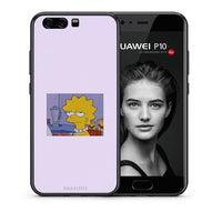 Thumbnail for Θήκη Huawei P10 Lite So Happy από τη Smartfits με σχέδιο στο πίσω μέρος και μαύρο περίβλημα | Huawei P10 Lite So Happy case with colorful back and black bezels
