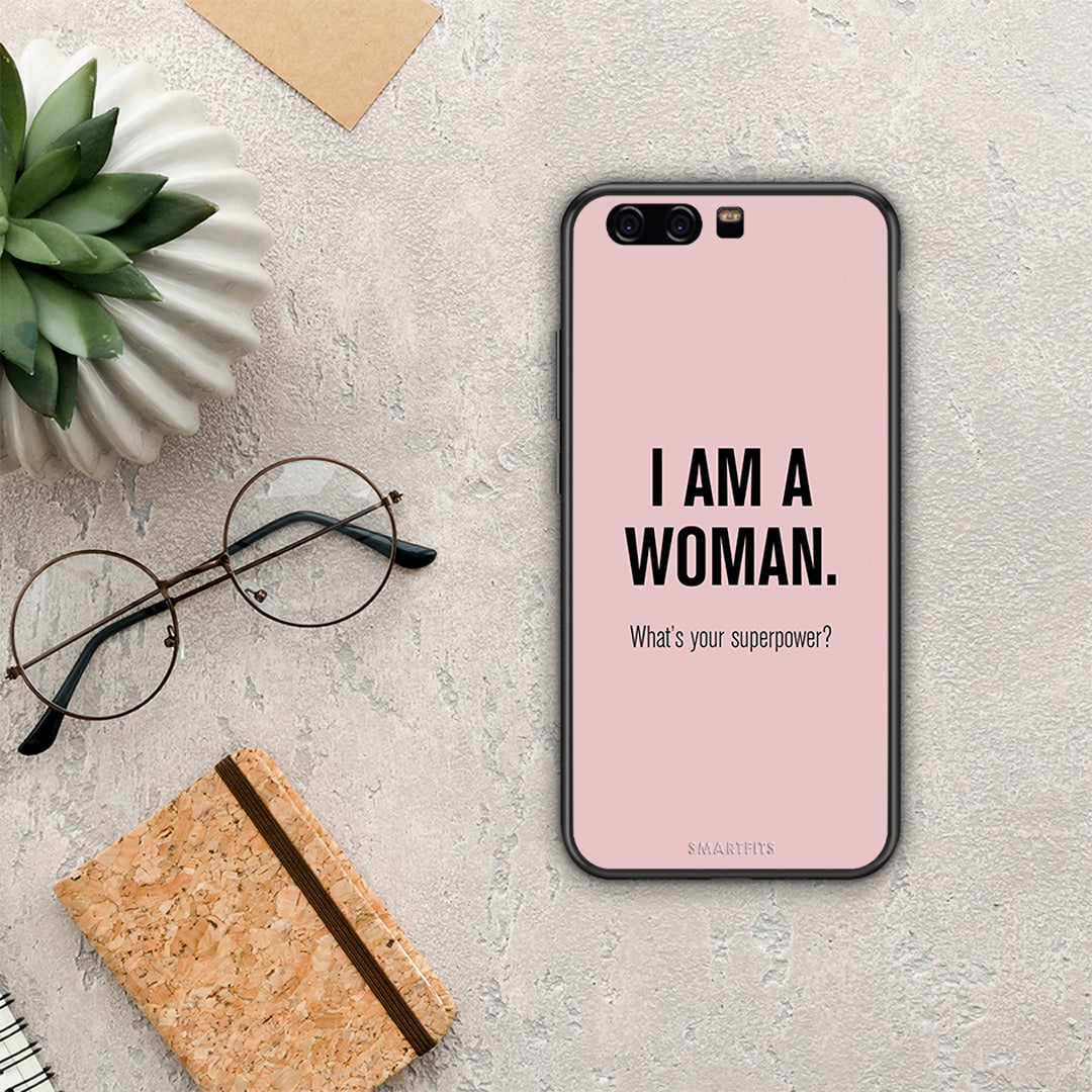 Superpower Woman - Huawei P10 case