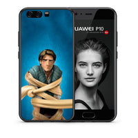 Thumbnail for Θήκη Αγίου Βαλεντίνου Huawei P10 Tangled 1 από τη Smartfits με σχέδιο στο πίσω μέρος και μαύρο περίβλημα | Huawei P10 Tangled 1 case with colorful back and black bezels