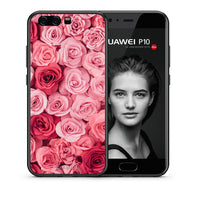 Thumbnail for Θήκη Huawei P10 Lite RoseGarden Valentine από τη Smartfits με σχέδιο στο πίσω μέρος και μαύρο περίβλημα | Huawei P10 Lite RoseGarden Valentine case with colorful back and black bezels