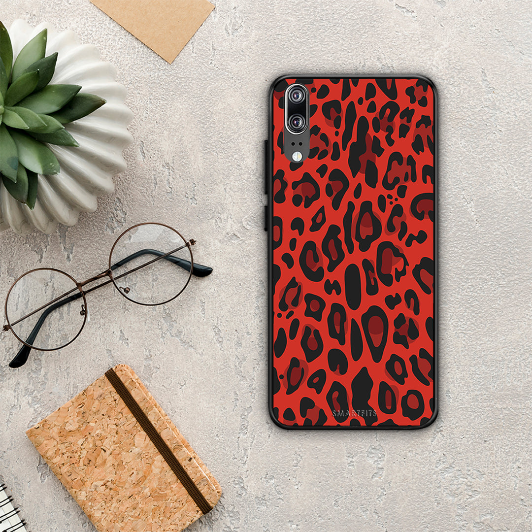 Animal Red Leopard - Huawei P20 case