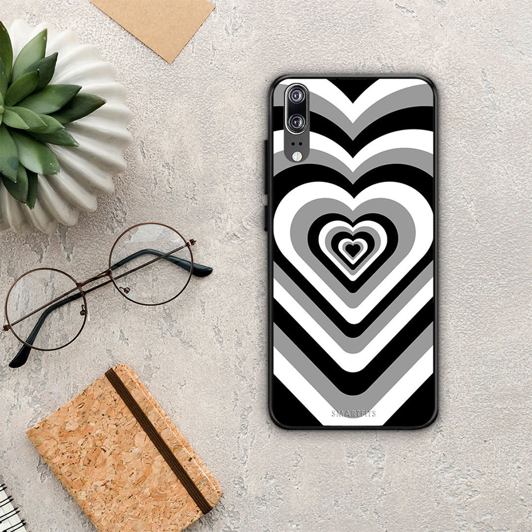 Black Hearts - Huawei P20 case