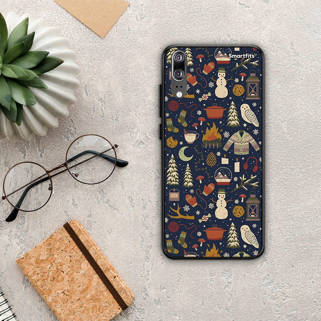Christmas Elements - Huawei P20 case